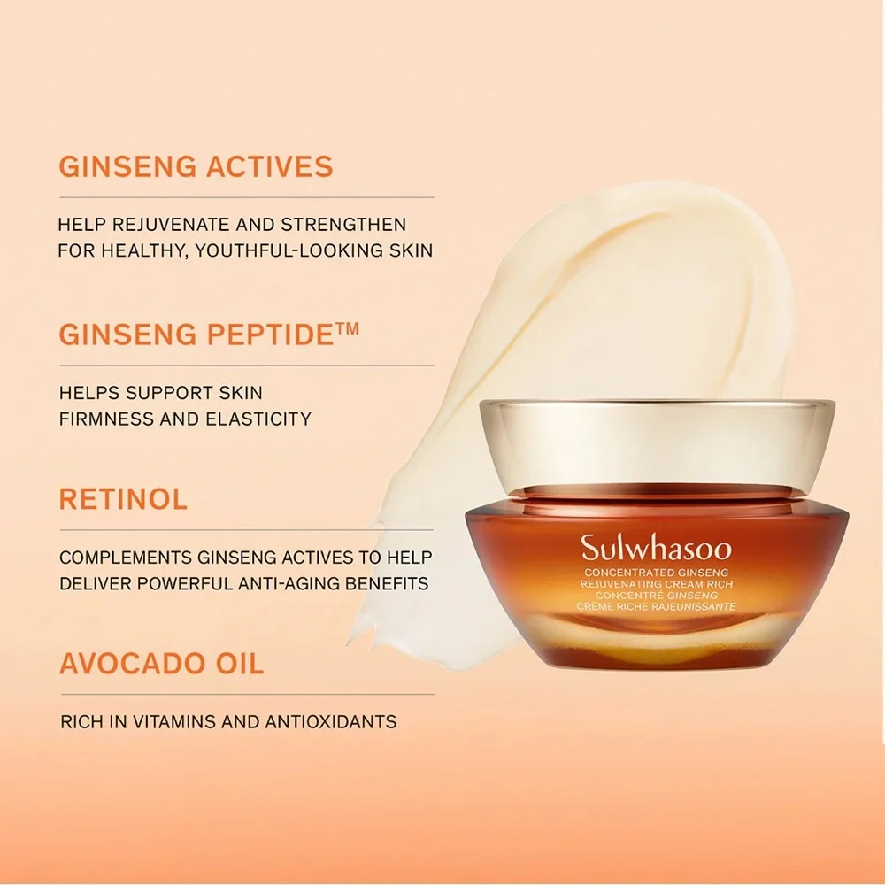 Sulwhasoo Concentrated Ginseng Rejuvenating Cream NEVER USED IN BOX! - Picture 6 of 10